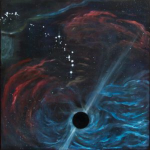 Kosmische Strukturen - schwarzes Loch